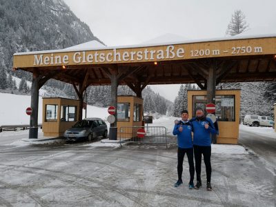 Gletscherstraße in Feichten im Kaunertal (Tirol)